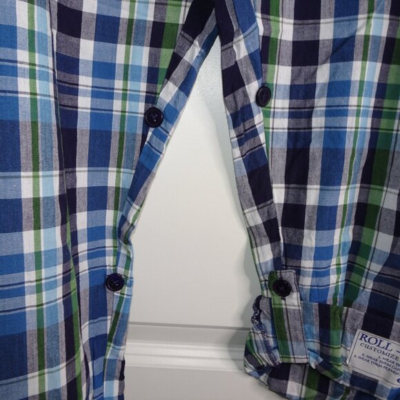 Lake Tahoe Plaid Roll Up Pajama Pants NWT - Picture 6 of 9